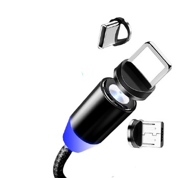 Cablu incarcator, FLOVEME, Magnetic, USB Type C, Fast Charge, 1 metru Cablu incarcator, FLOVEME, Magnetic, USB Type C, Fast Charge, 1 metru