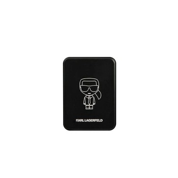 Baterie Externa Wireless Karl Lagerfeld, 3,000 mAh, 1 X USB - C, Compatibila Magsafe, Neagra Baterie Externa Wireless Karl Lagerfeld, 3,000 mAh, 1 X USB - C, Compatibila Magsafe, Neagra