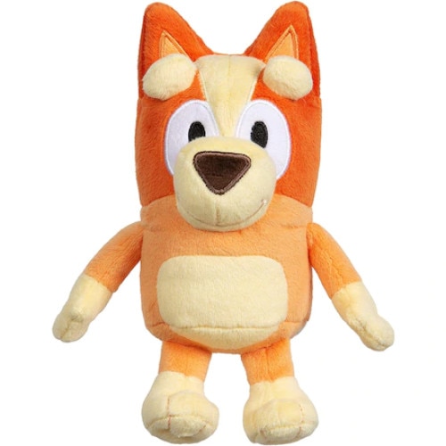 Figurina de Plus, Bingo Tiessa®, portocaliu, 28 cm