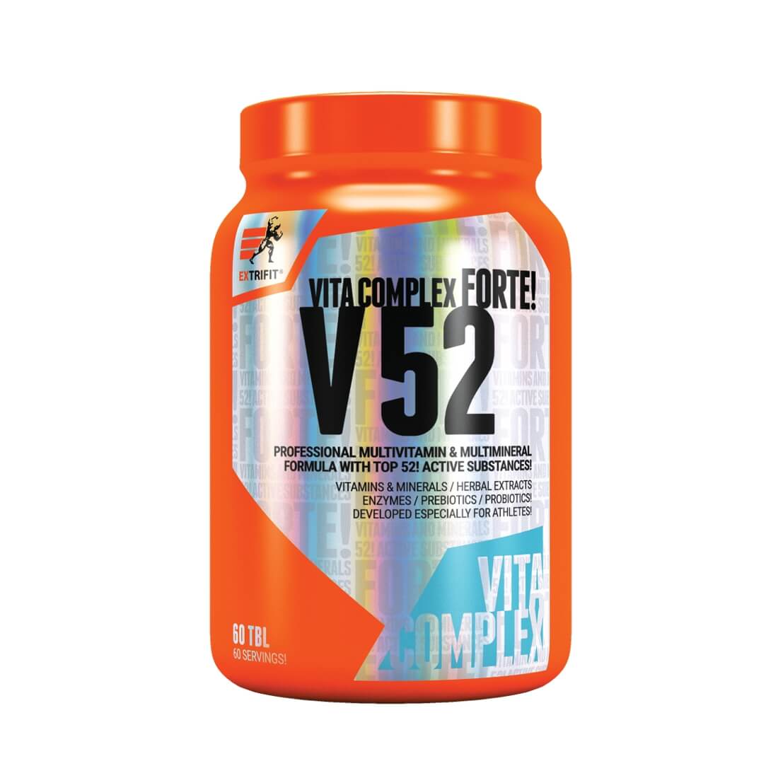 Complex de vitamine V52 Extrifit, 60 comprimate