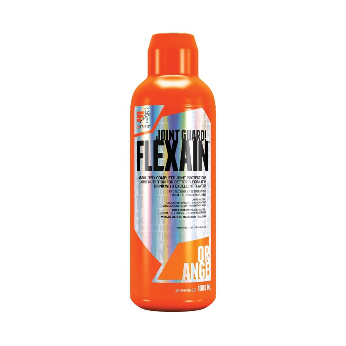 Supliment Flexain Extrifit, Aroma de portocala, 1000 ml