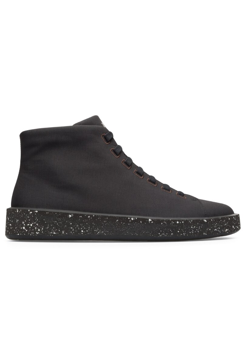 Pantofi sport inalti Courb, Camper, Nylon reciclat, 43 EU, Negru