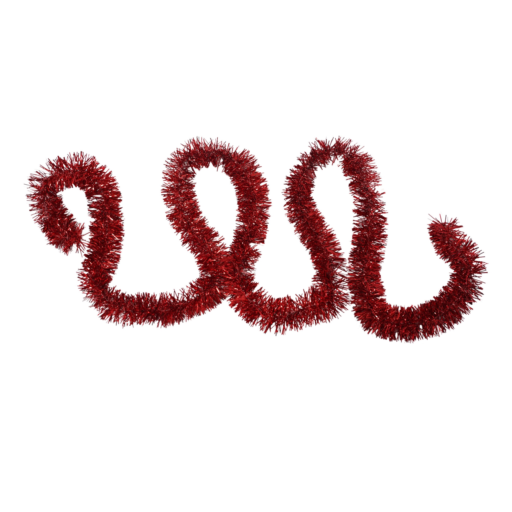 Beteala Craciun, Flippy, rosie, marimea 2 m x 7 cm, material folie PVC, interior-exterior