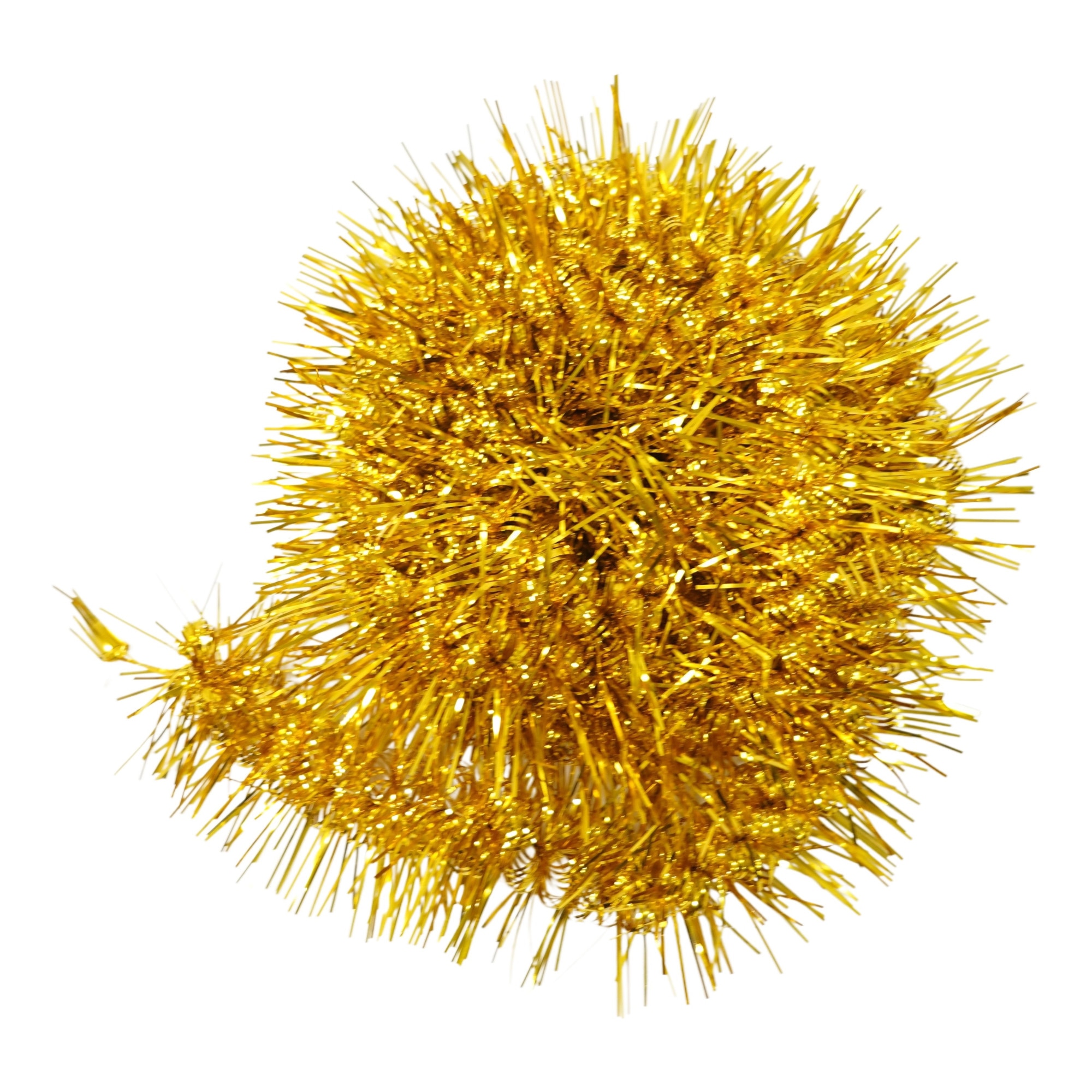 Beteala Craciun, Flippy, aurie, marimea 2 m x 8 cm, material folie PVC, interior-exterior