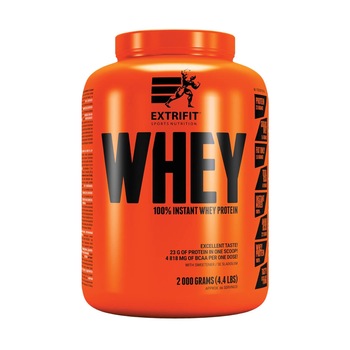Proteina Extrifit, 100% instant, Aroma de ciocolata cu nuca de cocos, 2000 g Proteina Extrifit, 100% instant, Aroma de ciocolata cu nuca de cocos, 2000 g
