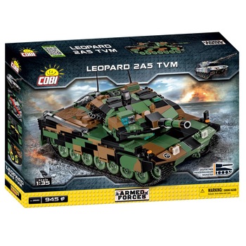 Set de Construit Tanc Leopard 2A5 TVM, 945 piese Set de Construit Tanc Leopard 2A5 TVM, 945 piese