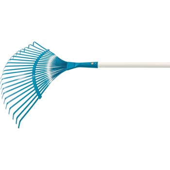 Grebla tip Evantai, din otel, 430x1550 mm, 22 dinti plati, coada lacuita Grebla tip Evantai, din otel, 430x1550 mm, 22 dinti plati, coada lacuita