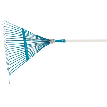 Grebla tip Evantai, din otel, 540x1450 mm, 24 dinti palti, coada lacuita Grebla tip Evantai, din otel, 540x1450 mm, 24 dinti palti, coada lacuita