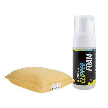 Set de curatare, JOOLA, o spuma de curatare 100 ml si un burete, pentru tenis de masa Set de curatare, JOOLA, o spuma de curatare 100 ml si un burete, pentru tenis de masa