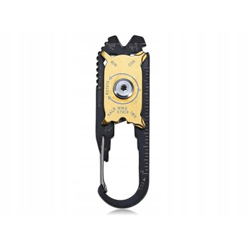 Breloc unelta multifunctionala, Zola®, 20 in 1, otel inoxidabil, 8 x 2.5 cm Breloc unelta multifunctionala, Zola®, 20 in 1, otel inoxidabil, 8 x 2.5 cm
