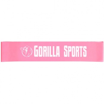Banda elastica de fitness, Gorilla Sports, Roz Banda elastica de fitness, Gorilla Sports, Roz
