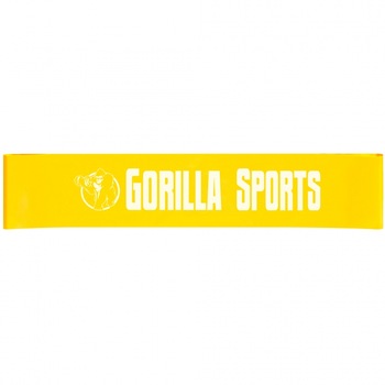 Banda elastica de fitness, Gorilla Sports, Galben Banda elastica de fitness, Gorilla Sports, Galben