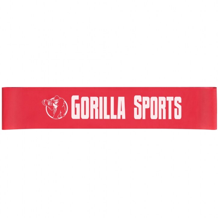 Banda elastica de fitness, Gorilla Sports, Rosu