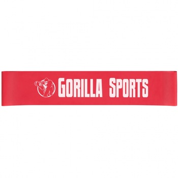 Banda elastica de fitness, Gorilla Sports, Rosu Banda elastica de fitness, Gorilla Sports, Rosu