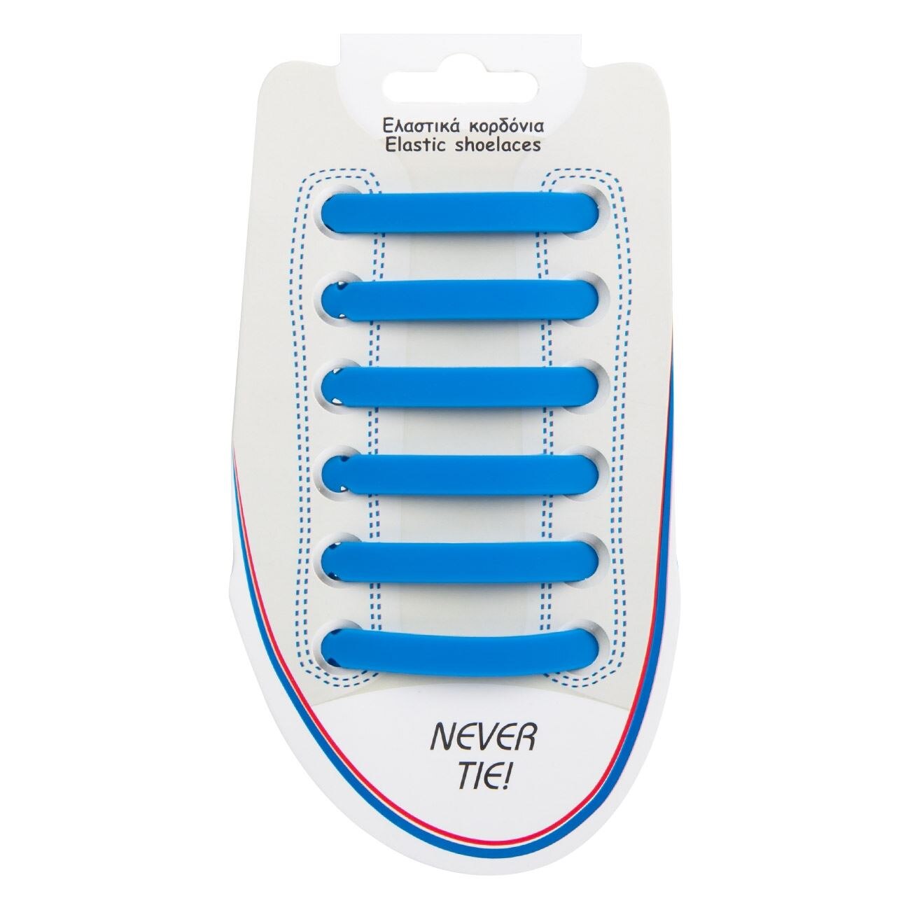 Sireturi Zola® din silicon, turcoaz, 12 bucati