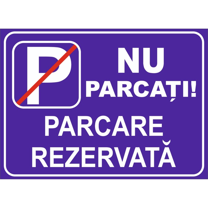 "NE PARKOLJ FENNTARTOTT PARKOLÁS" matrica A4