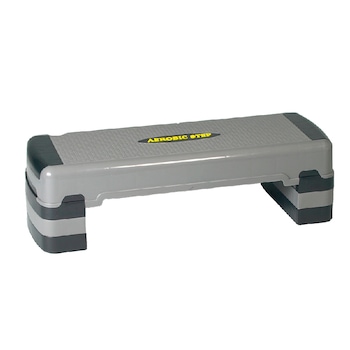 Stepper aerobic, 90 x 32,5 x 15 / 19 / 25 cm, reglabil, 3 nivele, negru/gri, sarcina maxima 80 kg Stepper aerobic, 90 x 32,5 x 15 / 19 / 25 cm, reglabil, 3 nivele, negru/gri, sarcina maxima 80 kg