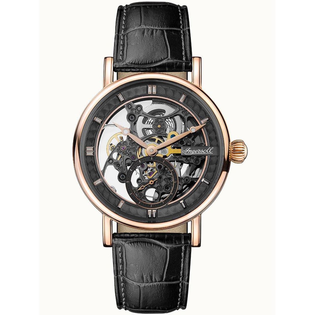 Ceas barbatesc Ingersoll I00403B, Automatic, 40mm, 5ATM