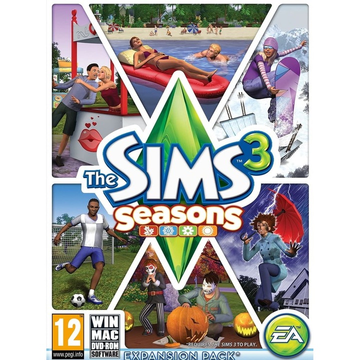 Játék The Sims 3 Seasons Dlc Origin PC-re