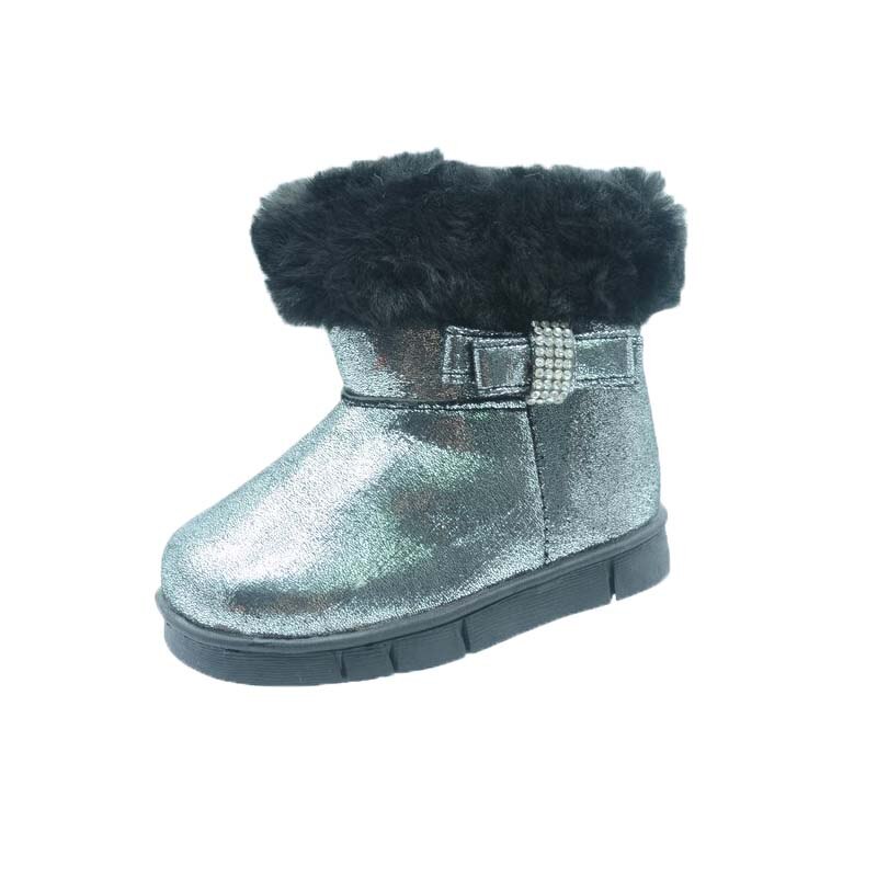 Cizme imblanite pentru fete Mini Junior X-9050-N 24415