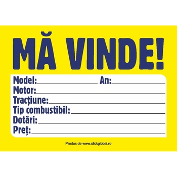 Indicator diverse - Ma vinde!, S7017, 200x300mm Indicator diverse - Ma vinde!, S7017, 200x300mm