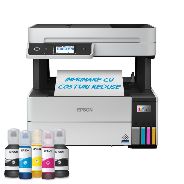 Multifuntional Inkjet color CISS Epson EcoTank L6490, ADF, Fax