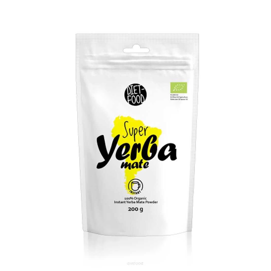 Yerba mate bio, Diet Food, Instant, 200 g