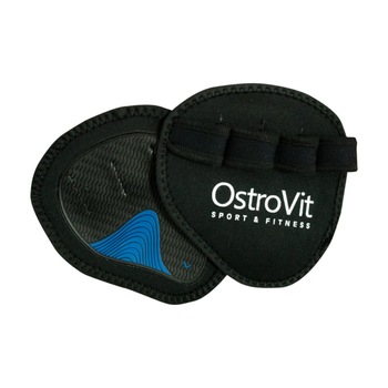 Manusi grip pad pentru sport OstroVit, Negru, L Manusi grip pad pentru sport OstroVit, Negru, L