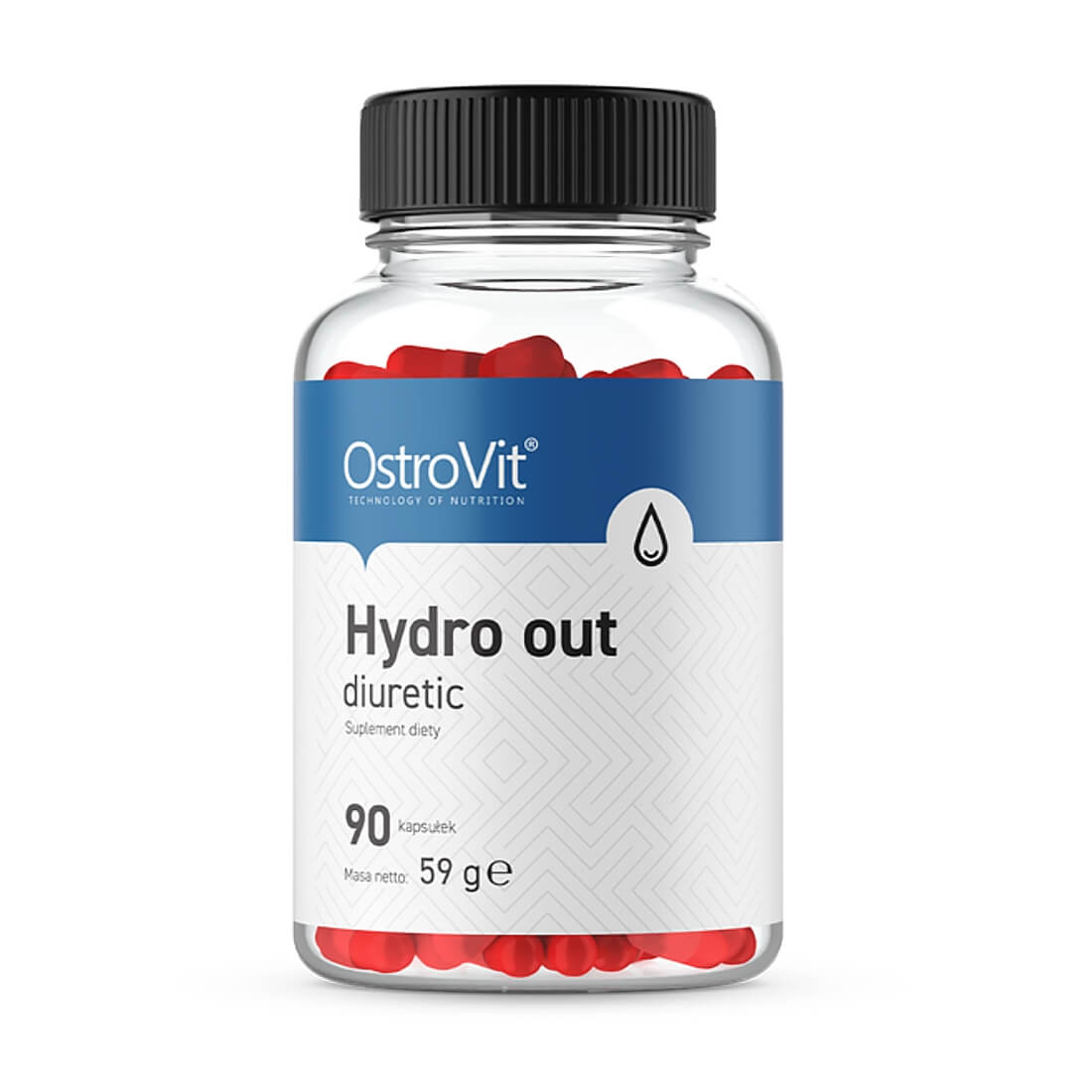 Supliment alimentar OstroVit Hydro Out Diuretic, 90 de capsule