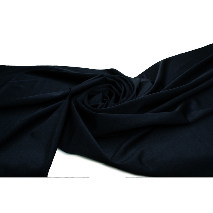 Lycra Sport, tricot foarte elastic, culoare Albastru marin, dimensiune 50 cm x 150 cm