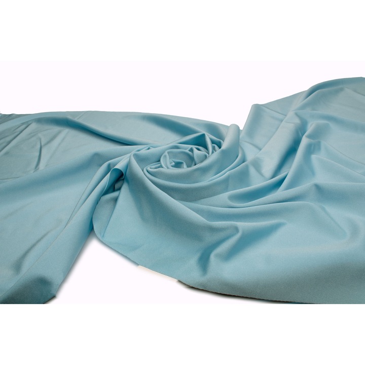 Lycra Sport, tricot foarte elastic, culoare Albastru deschis, dimensiune 50 cm x 150 cm