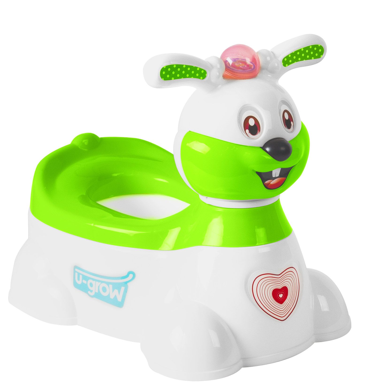 Olita 2 in 1 muzicala Iepuras- Verde