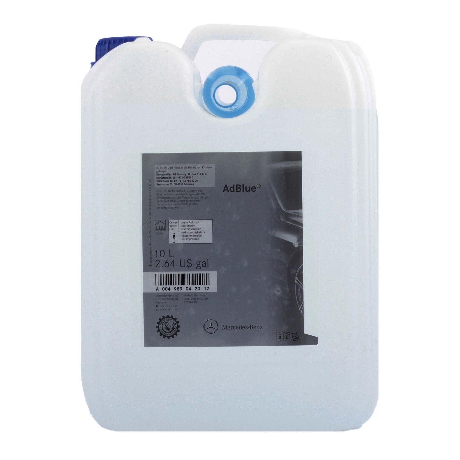 Solutie AdBlue Mercedes 10L