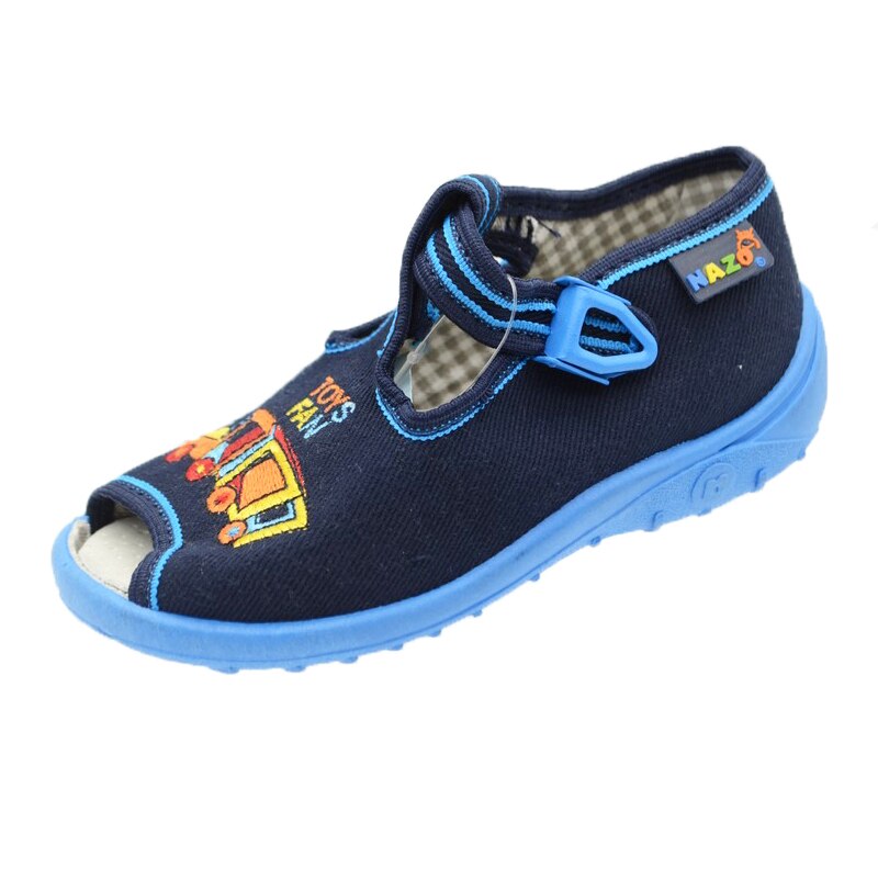 Sandale din panza pentru baieti Nazo NZ152B-24, Bleumarin 48942