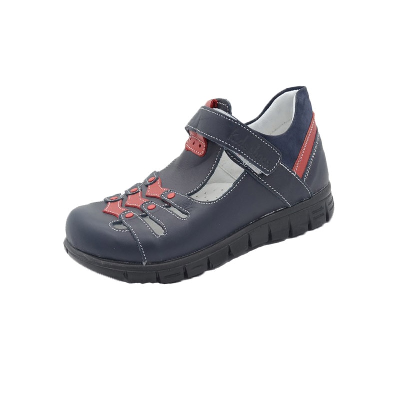 Sandale ortopedice pentru baieti Small Foot SSMF9, Bleumarin 14960