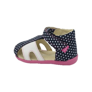 Sandale profilactice din piele naturala pentru fete MRUGALA 1111-74-25, Multicolor 25 EU Sandale profilactice din piele naturala pentru fete MRUGALA 1111-74-25, Multicolor 25 EU