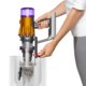 Aspirator vertical fără fir Dyson V12 Laser Slim Absolute, 545W, 29.40V