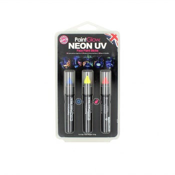 Set 3 creioane, PaintGlow, Neon UV HP31 Set 3 creioane, PaintGlow, Neon UV HP31