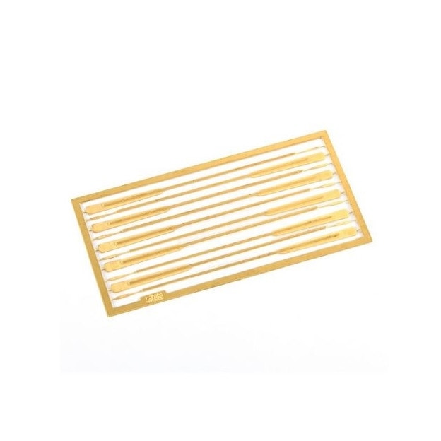 Set 2 vasle/rame din alama fotoincizata pentru Navomodele, 85 mm