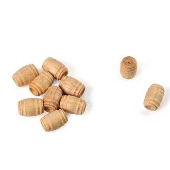 Set 5 butoaie din lemn pentru Navomodel, 10 mm Set 5 butoaie din lemn pentru Navomodel, 10 mm