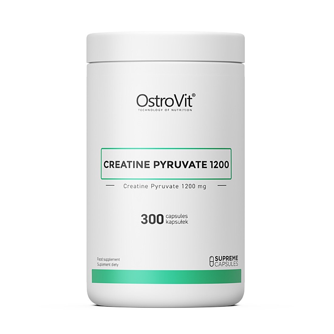Creatina OstroVit Pyruvate 1200 mg, 300 capsule