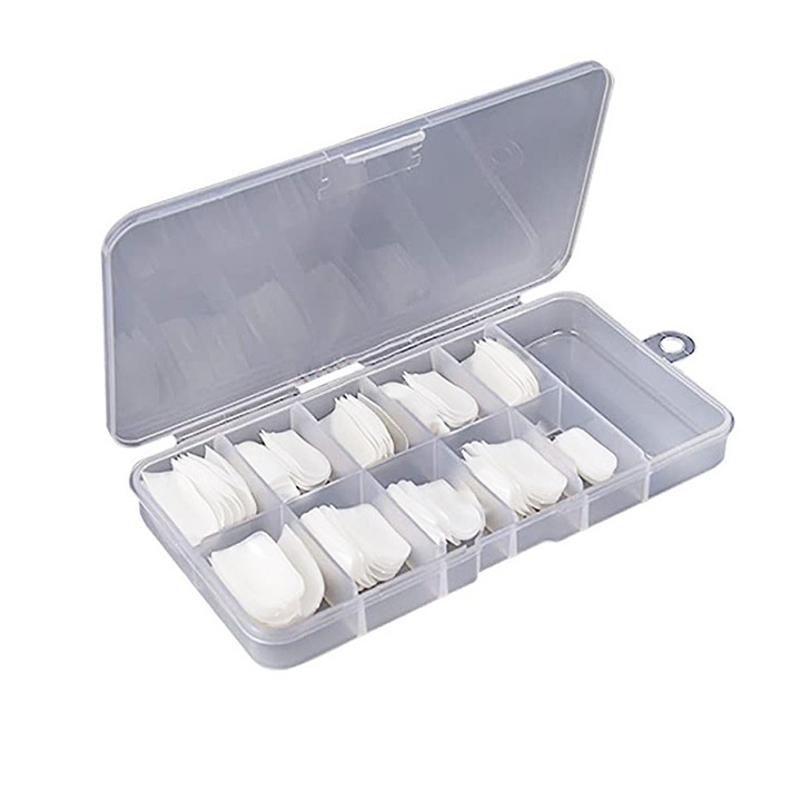 Set 100 buc tips albe, Sela