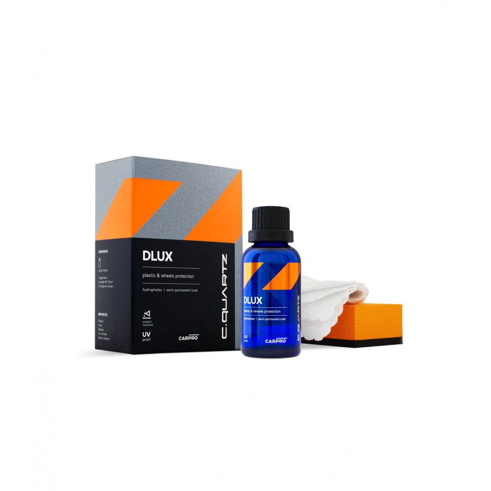 Set Protectie Ceramica Jante si Plastice Exterioare Auto CarPro CQuartz Dlux