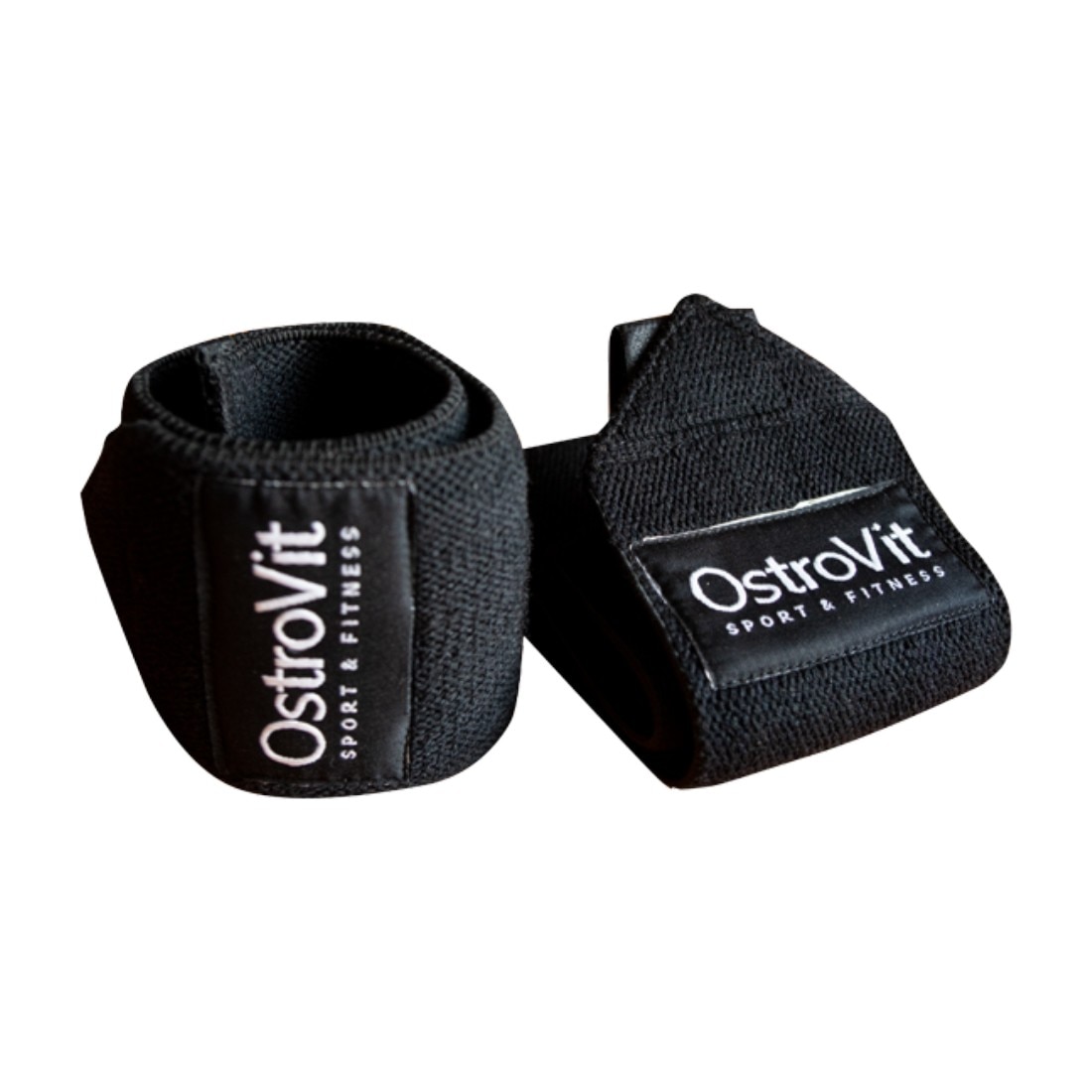 Set 2 benzi pentru incheieturi OstroVit, Negru