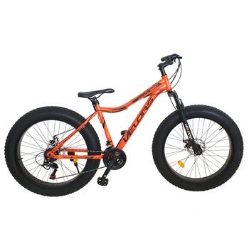 Bicicleta Unisex MTB Fat Bike Carpat Genius Wolf cu Roti de 26 Bicicleta Unisex MTB Fat Bike Carpat Genius Wolf cu Roti de 26