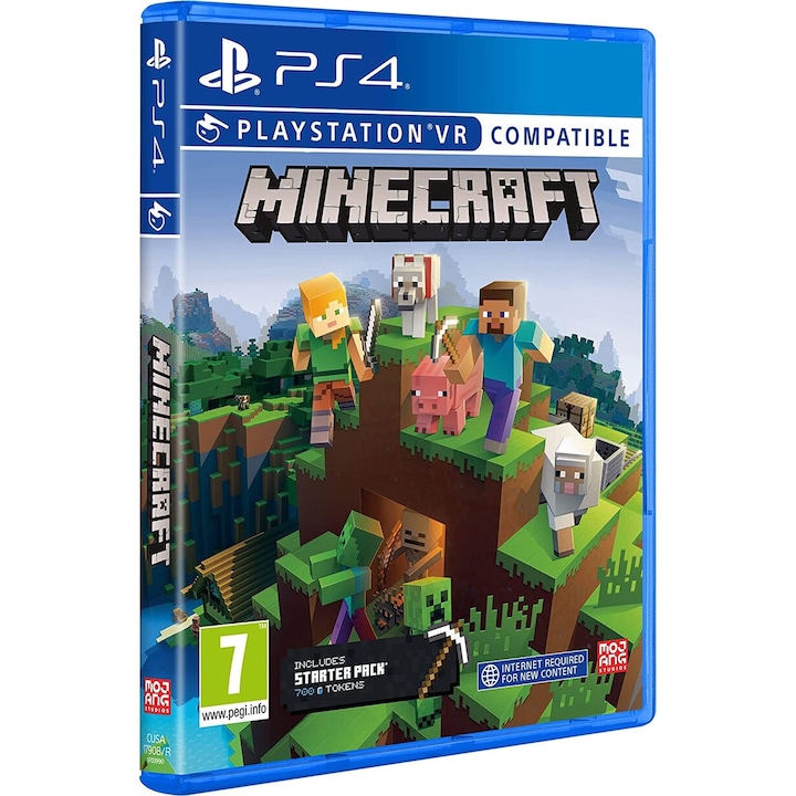 Игра Minecraft Starterпакет Psvr PlayStation 4 , PlayStation VR