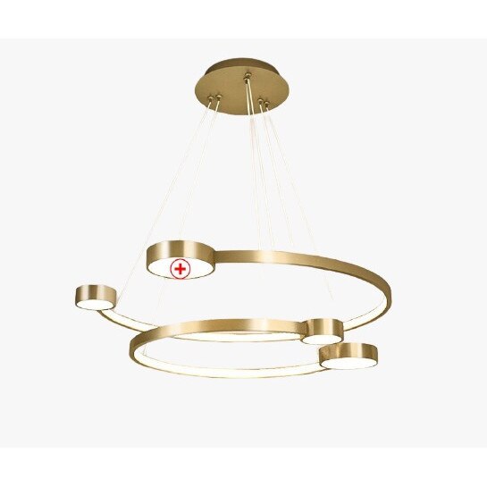 Lustra Led cu telecomanda 2 cercuri SX8627-2J