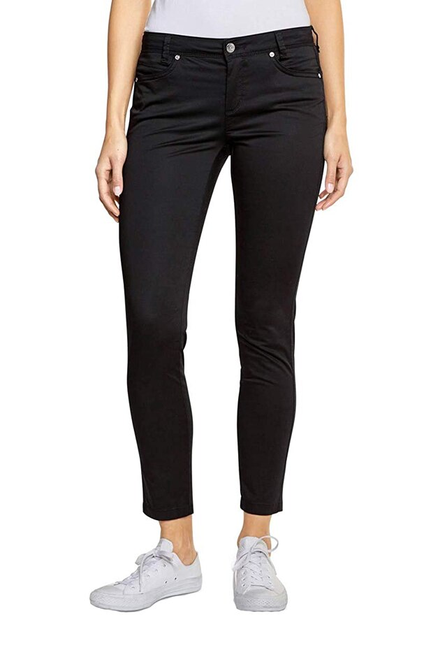 Pantaloni dama StreetOne, negri, W38/L30