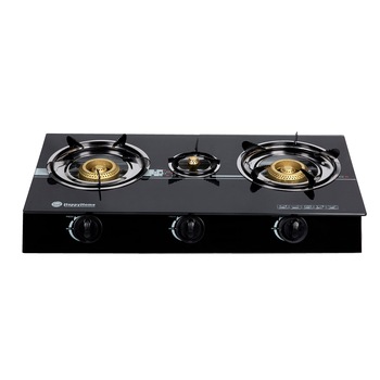 Aragaz Plita 3 Ochiuri, Panou Sticla, Alimentare Butelie Aragaz Plita 3 Ochiuri, Panou Sticla, Alimentare Butelie