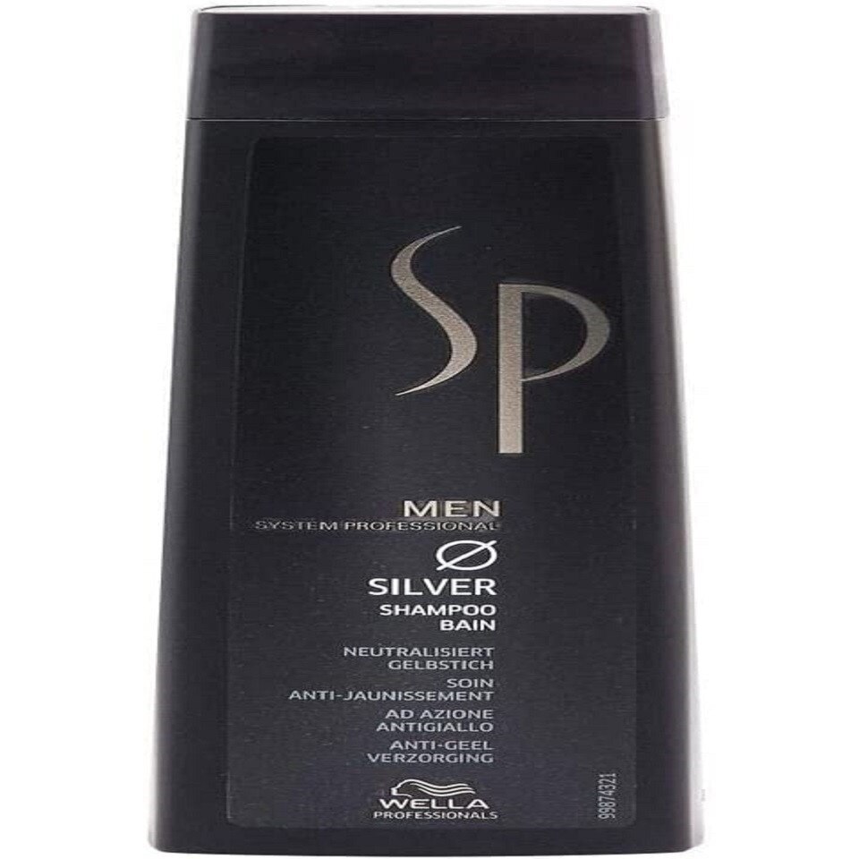 Sampon Wella, Men Silver, Pentru Par Grizonat, 250 ml